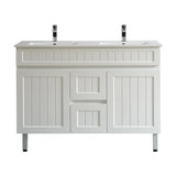 ACACIA SHAKER PVC Floor Vanity 1200mm (Single Bowl) Poseidon