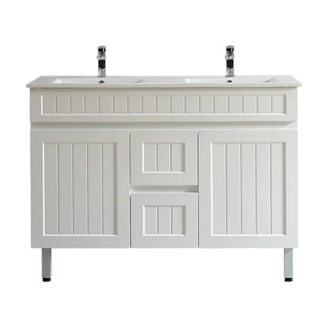 ACACIA SHAKER PVC Floor Vanity 1200mm (Single Bowl) Poseidon