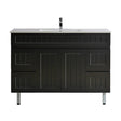 ACACIA SHAKER PVC Floor Vanity 1200mm (Single Bowl) Poseidon