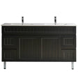 ACACIA SHAKER PVC Floor Vanity 1500 (Single/Double Bowl) Poseidon