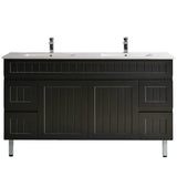 ACACIA SHAKER PVC Floor Vanity 1500 (Single/Double Bowl) Poseidon