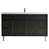 ACACIA SHAKER PVC Floor Vanity 1500 (Single/Double Bowl) Poseidon