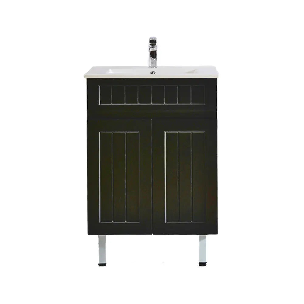 ACACIA SHAKER PVC Floor Vanity 600 Poseidon