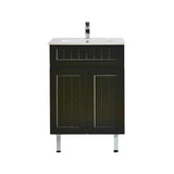 ACACIA SHAKER PVC Floor Vanity 600 Poseidon