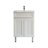 ACACIA SHAKER PVC Floor Vanity 600 Poseidon