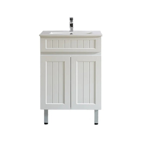 ACACIA SHAKER PVC Floor Vanity 600 Poseidon