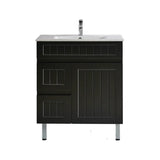 ACACIA SHAKER PVC Floor Vanity 750 Poseidon