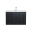 ACACIA SHAKER PVC Wall Hung Vanity 900 (Matte Black) Poseidon
