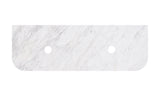 Carrara White Marble Stone Top- Silica Free Quartz Stone Poseidonbk