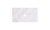 Carrara White Marble Stone Top- Silica Free Quartz Stone Poseidonbk