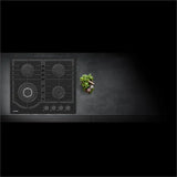 BLAUPUNKT 60CM GAS COOKTOP INC WOK BURNER (BLACK) Blaupunkt