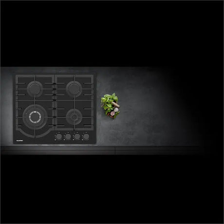 BLAUPUNKT 60CM GAS COOKTOP INC WOK BURNER (BLACK) Blaupunkt