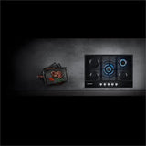 BLAUPUNKT 75CM GAS COOKTOP (BLACK) Blaupunkt