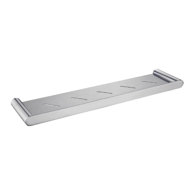 Bellino Brushed Nickel Shower Shelf Aquaperla