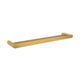 Bellino Brushed Yellow Gold 600mm Double Towel Rail Aquaperla