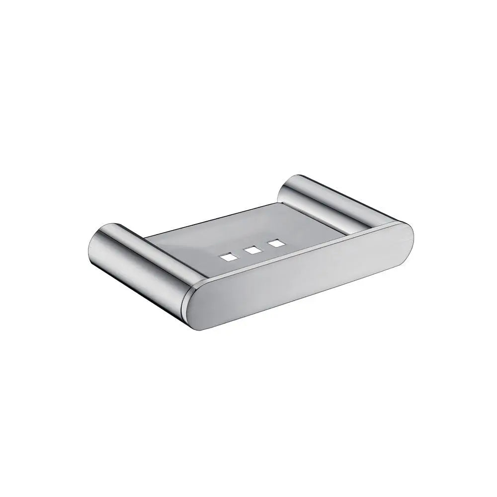 Bellino Brushed Nickel Soap Dish Aquaperla