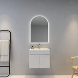Aura Arched Touchless 600 X 900 Frameless LED Mirror - Three Light Temperatures Poseidonbk
