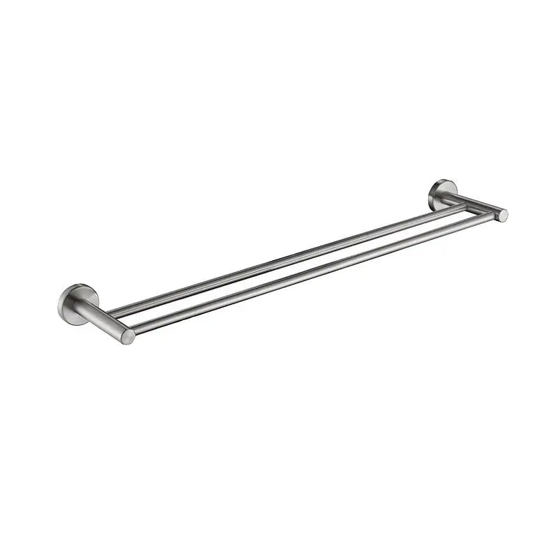 Pentro Chrome Double Towel Rail 790mm Aquaperla