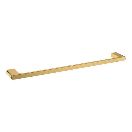 Bellino Brushed Yellow Gold Zinc Alloy 800mm Single Towel Rail Aquaperla
