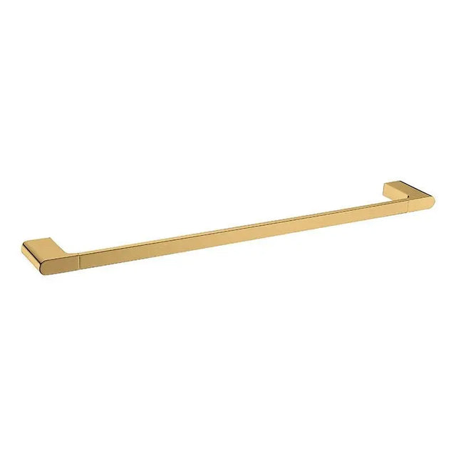 Bellino Brushed Yellow Gold Zinc Alloy 800mm Single Towel Rail Aquaperla