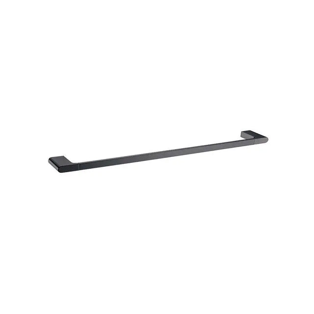 Bellino Gun Metal Grey Single Towel Rail 600mm Zinc Alloy Aquaperla