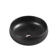 Asti 87 Counter-top Round Basin - Matt Black mercioaustralia