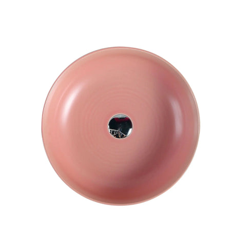 Asti 90 Counter-top Round Basin - Matt Pink mercioaustralia