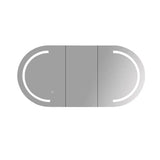 Athena 1200mm LED Oval Shaving Cabinet mercioaustralia