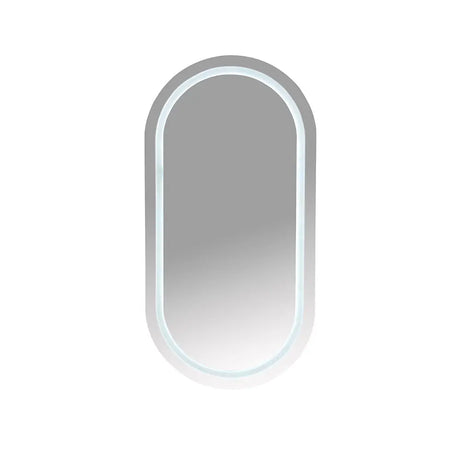 Athena 450 x 900mm LED Oval Shaving Cabinet mercioaustralia