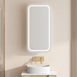 Athena 450 x 900mm LED Rectangular Shaving Cabinet mercioaustralia