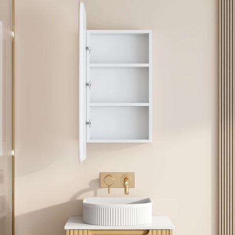 Athena 450 x 900mm LED Rectangular Shaving Cabinet mercioaustralia