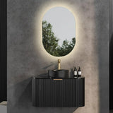 POS AVALON Wall Hung Vanity Matte Black (All Sizes) Poseidon