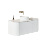 POS AVALON Wall Hung Vanity Matte White (All Sizes) Poseidon
