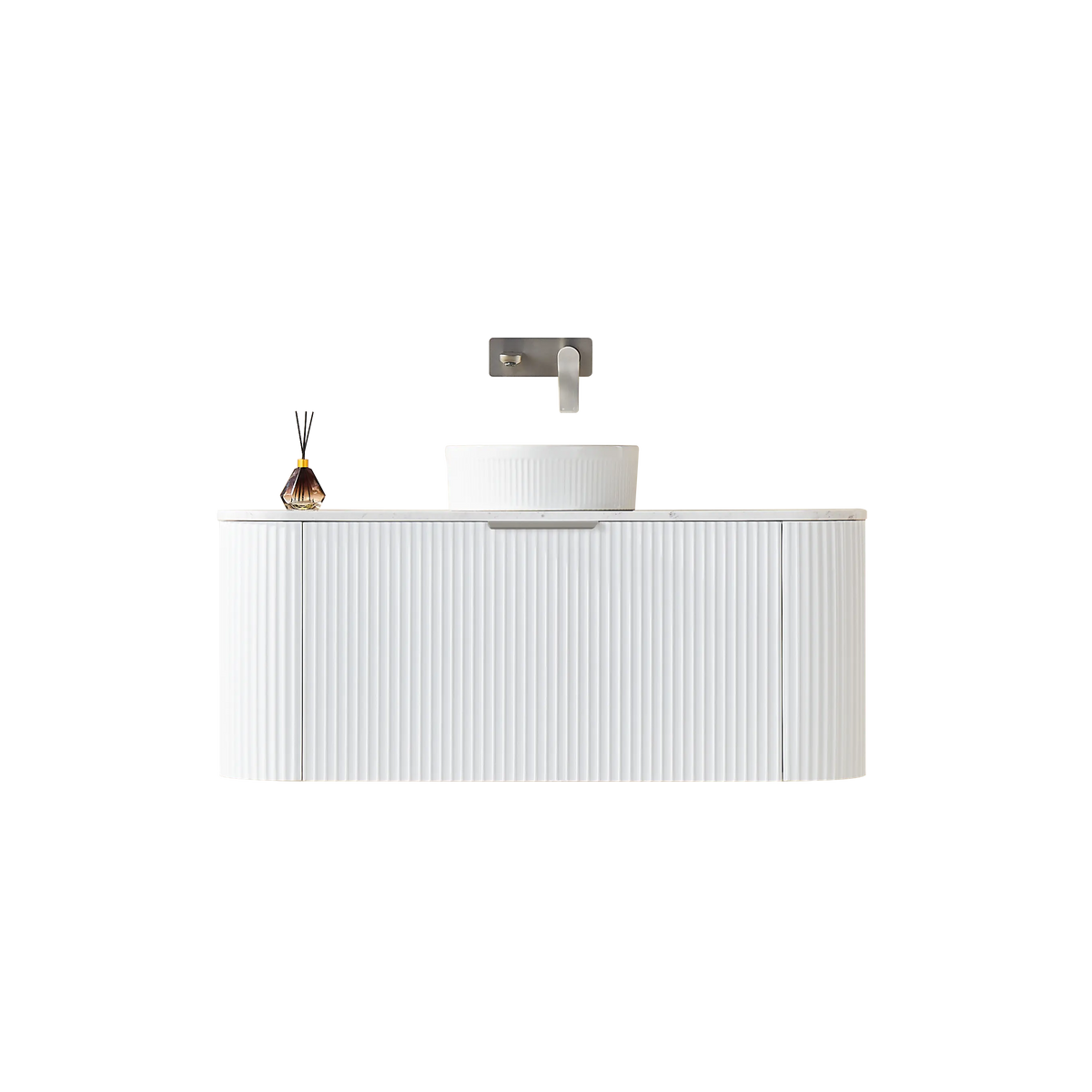 POS AVALON Wall Hung Vanity Matte White (All Sizes) Poseidon
