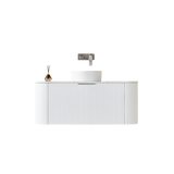 POS AVALON Wall Hung Vanity Matte White (All Sizes) Poseidon