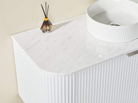 POS AVALON Wall Hung Vanity Matte White (All Sizes) Poseidon