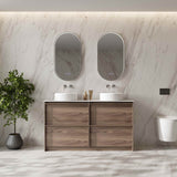 Bella 1500mm Freestanding Cabinet - Notaio Walnut mercioaustralia