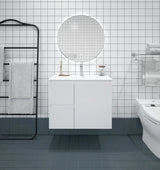 BIANCA 750mm MDF Wall-Hung Vanity (LHD) mercioaustralia