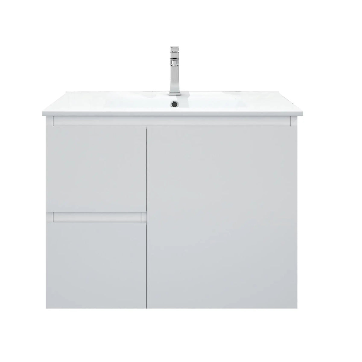 BIANCA 750mm MDF Wall-Hung Vanity (LHD) mercioaustralia