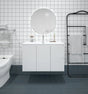 BIANCA 900mm MDF Wall-Hung Vanity (RHD) mercioaustralia