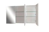 PVC Shaving Cabinet 1200mm - Gloss White mercioaustralia