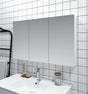 PVC Shaving Cabinet 1200mm - Gloss White mercioaustralia