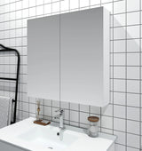MDF Shaving Cabinet 750mm - Gloss White mercioaustralia