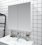 PVC Shaving Cabinet 900mm - Gloss White mercioaustralia