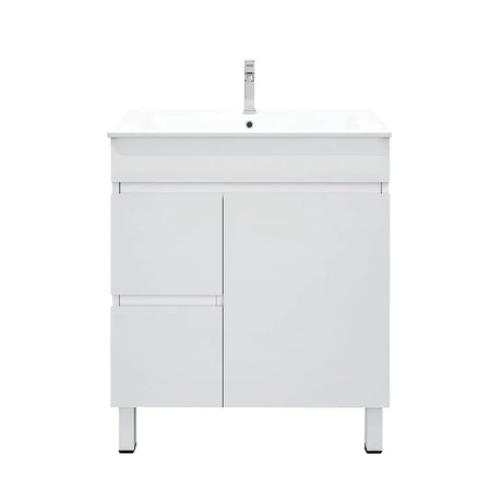 BIANCA 750mm PVC Freestanding Vanity (LHD) mercioaustralia