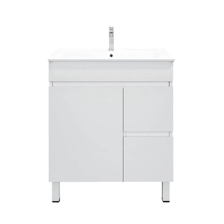BIANCA 750mm PVC Freestanding Vanity (RHD) mercioaustralia