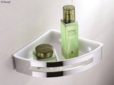 Corner PVC Shower Shelf fienza
