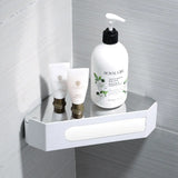 Hidden Storage Corner Shower Shelf fienza