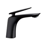 Bellino Matte Black Basin Mixer Tap Aquaperla
