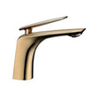 Bellino Brushed Yellow Gold Basin Mixer Tap Aquaperla